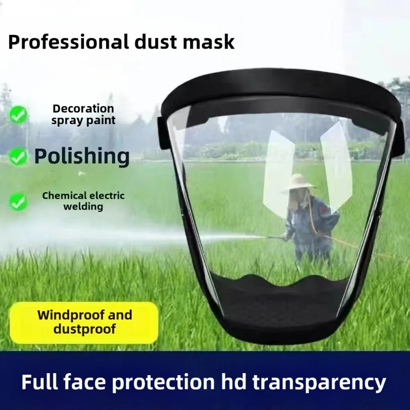 Anti Pollution Mask - Lunettes de protection intégrales HD anti-buée,