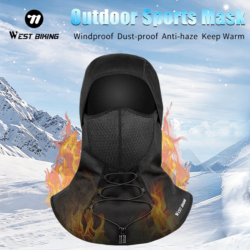 Anti Pollution Mask - WEST BIKING Cagoule d'hiver pour cyclisme,
