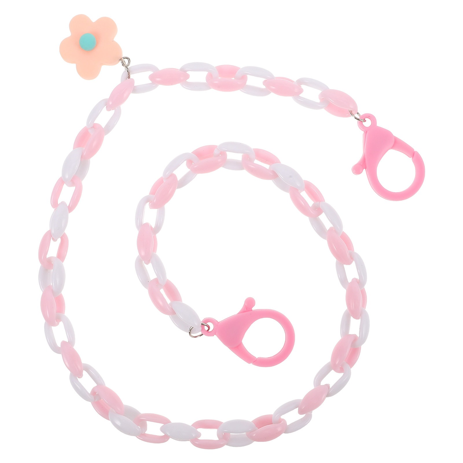 Chaîne colorée à motif floral  - Mask Chain Holder avis et prix