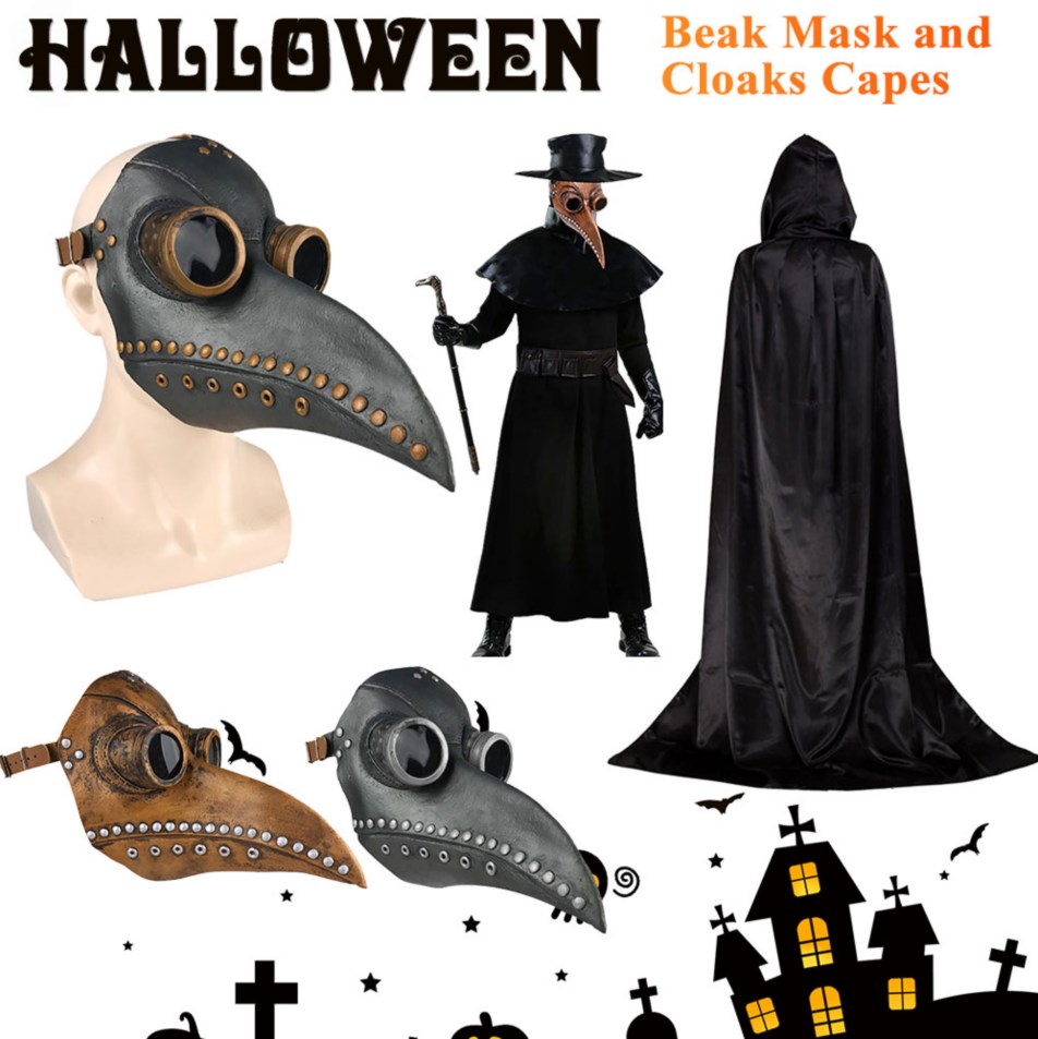 Nouveau masque et cape d'Hallo - Disposable Surgical Mask avis et prix