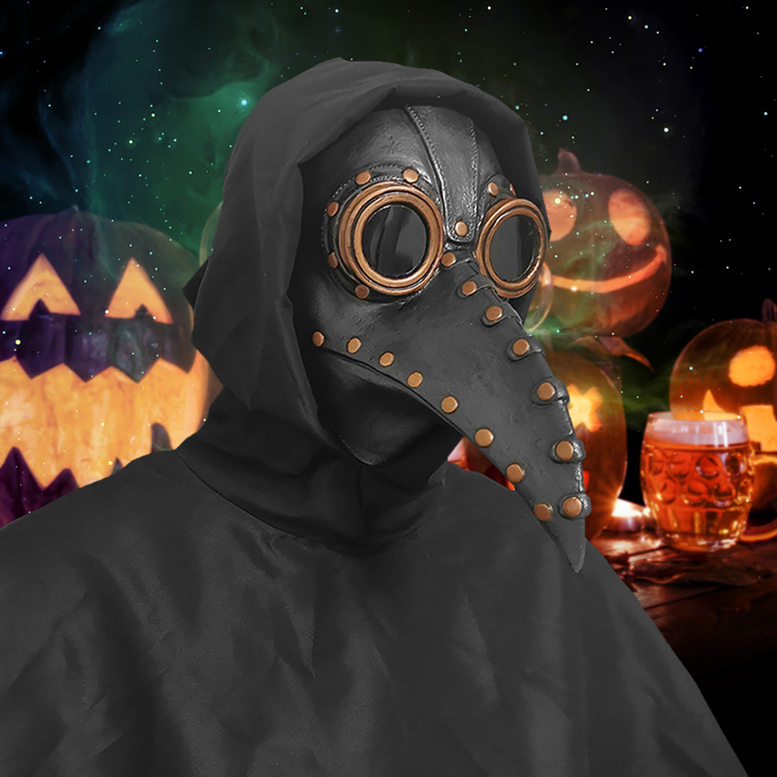 Nouveau masque et cape d'Hallo - Disposable Surgical Mask avis et prix