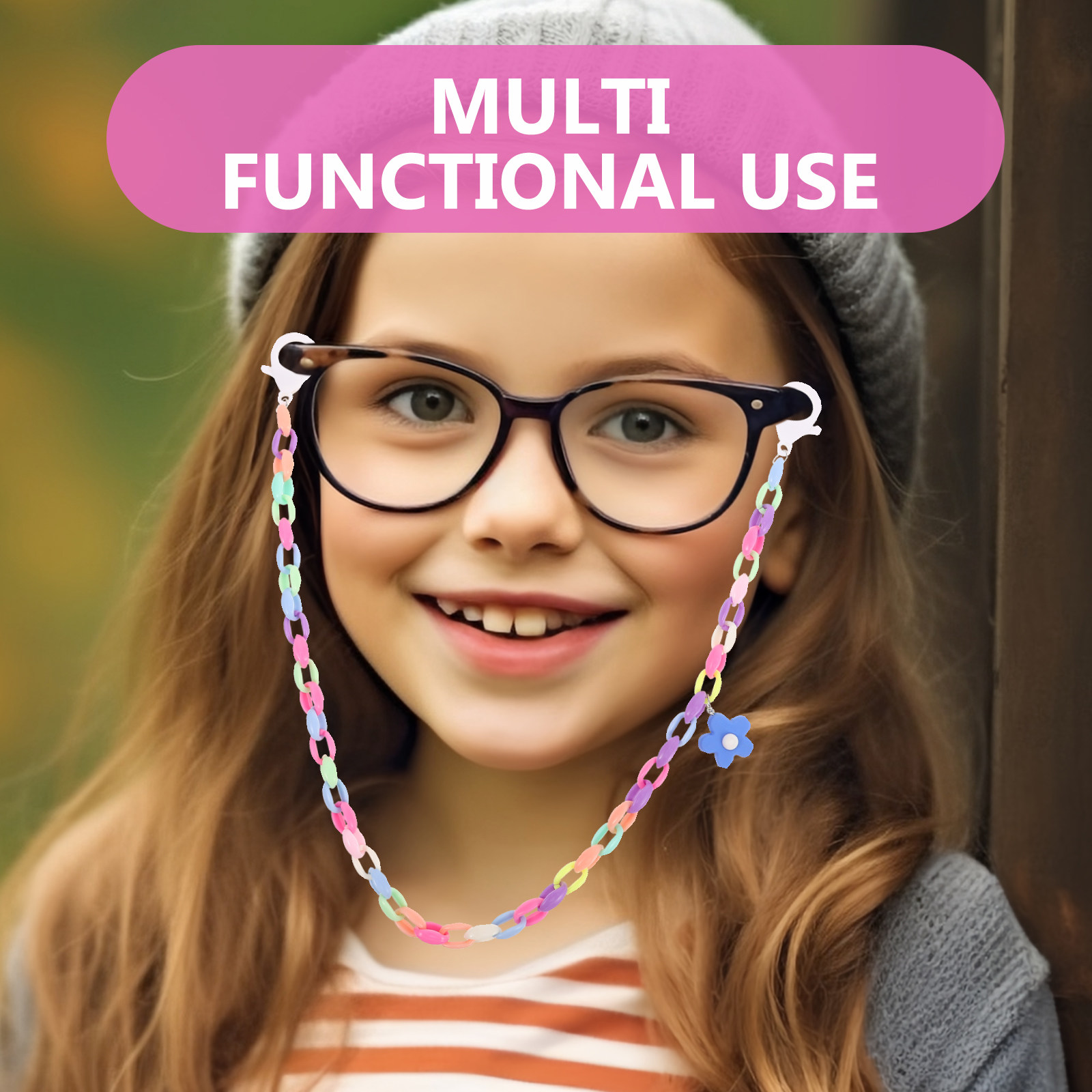 Chaîne pour masque enfant, san - Mask Chain Holder avis et prix