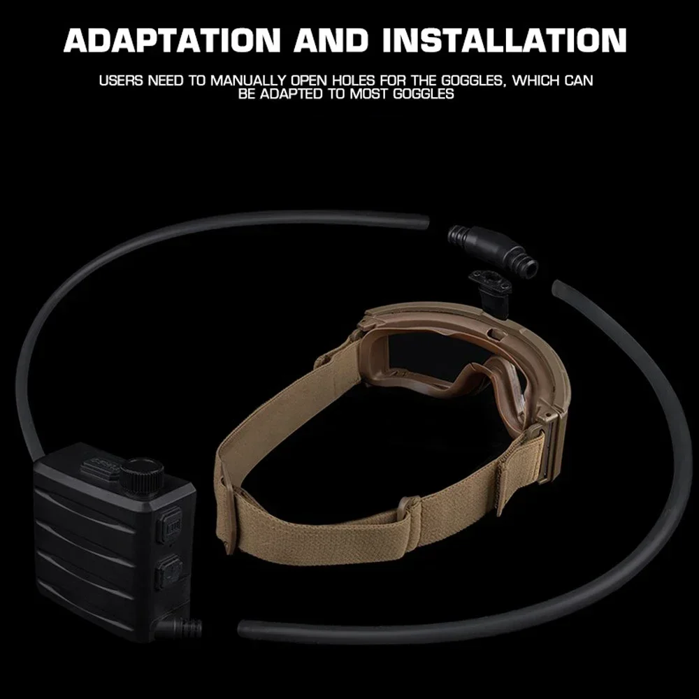Lunettes Airsoft désembueur dé - Anti Pollution Mask avis et prix
